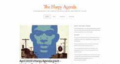 Desktop Screenshot of harpyagenda.com